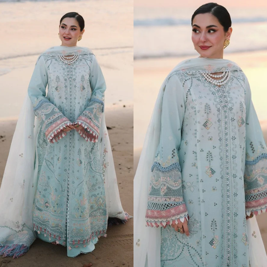 Qalamkar 3 Piece Lawn Chickenkari WC1321