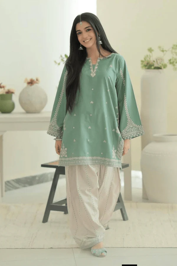Urge 2 Piece Lawn Embroidered dress WC1343