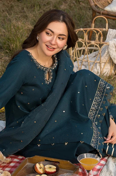 Allys 3 Piece Lawn Embroidered Suit WC1050