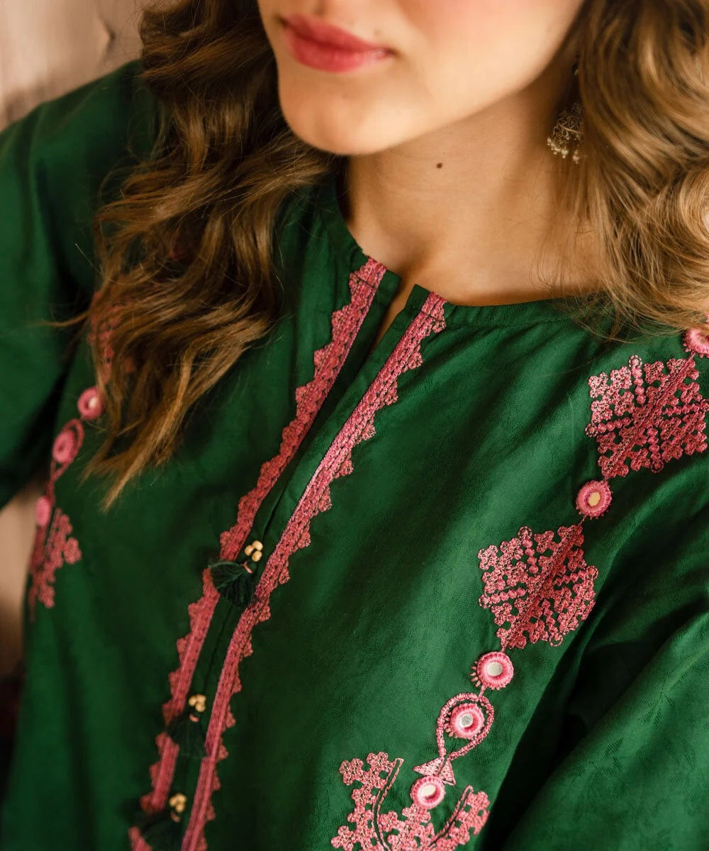 Sapphire 3 Piece Embroidered Lawn Dress WC1068