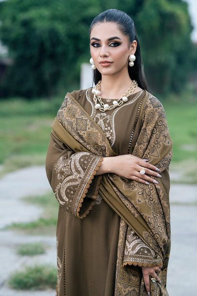 Jazmin Winter 3 Piece Dhanak Embroidered Suit WC1116