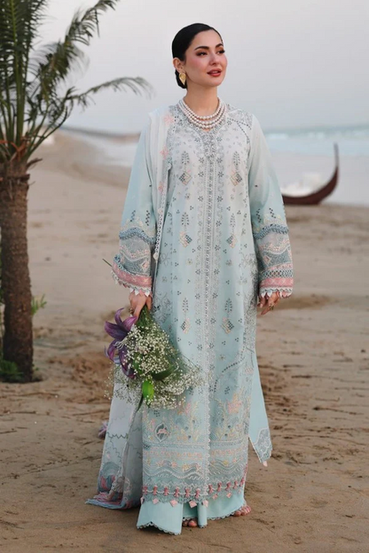 Qalamkar 3 Piece Lawn Chickenkari WC1321