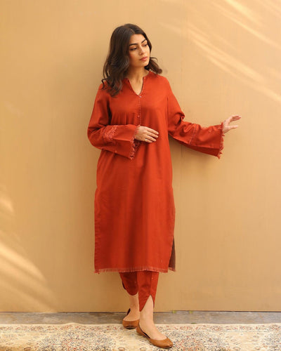 Unstitched Winter Embroidered Dhanak Dress with Dhanak Embroidered Shawll 3PC