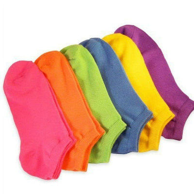 TeeHee Women's Acrylic No Show Low Cut Basic 6-Pack