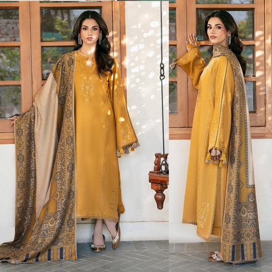 IZEL Lawn Embroidered 3 Piece Dress WC1280